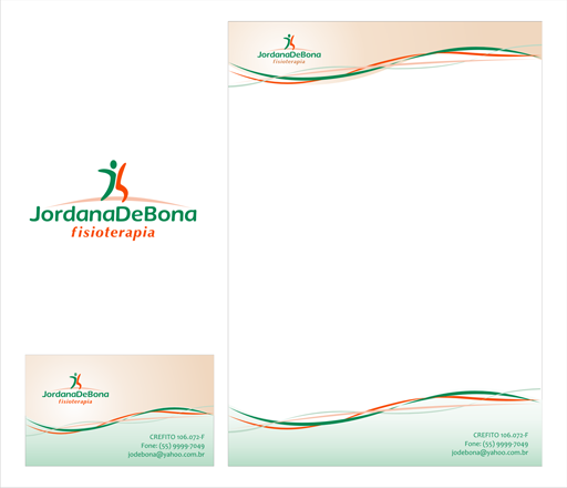 Identidade visual Jordana de Bona